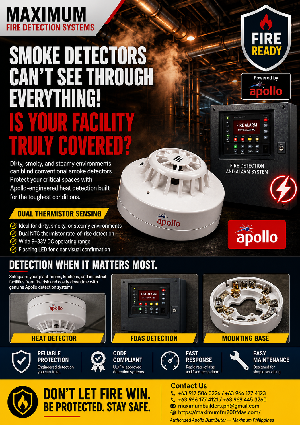 Detection When It Matters Most: Apollo Heat Detection