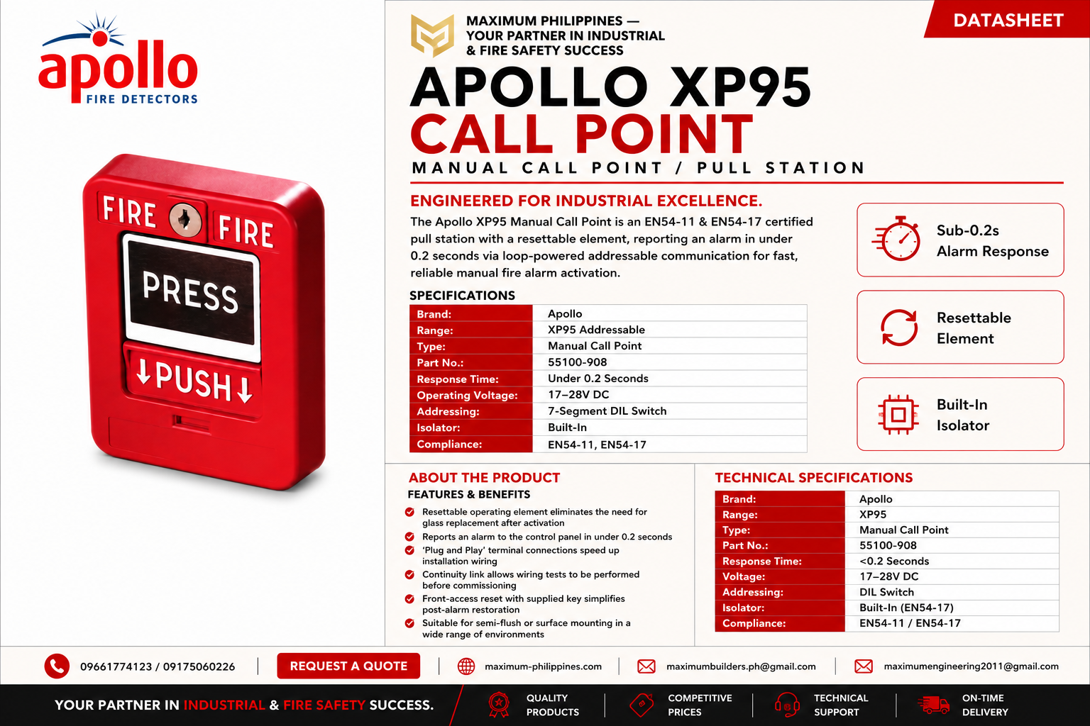 Pull Station Brochure