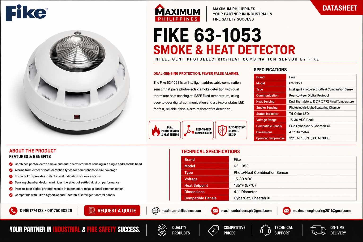 Fike ProPoint Addressable Detector Brochure