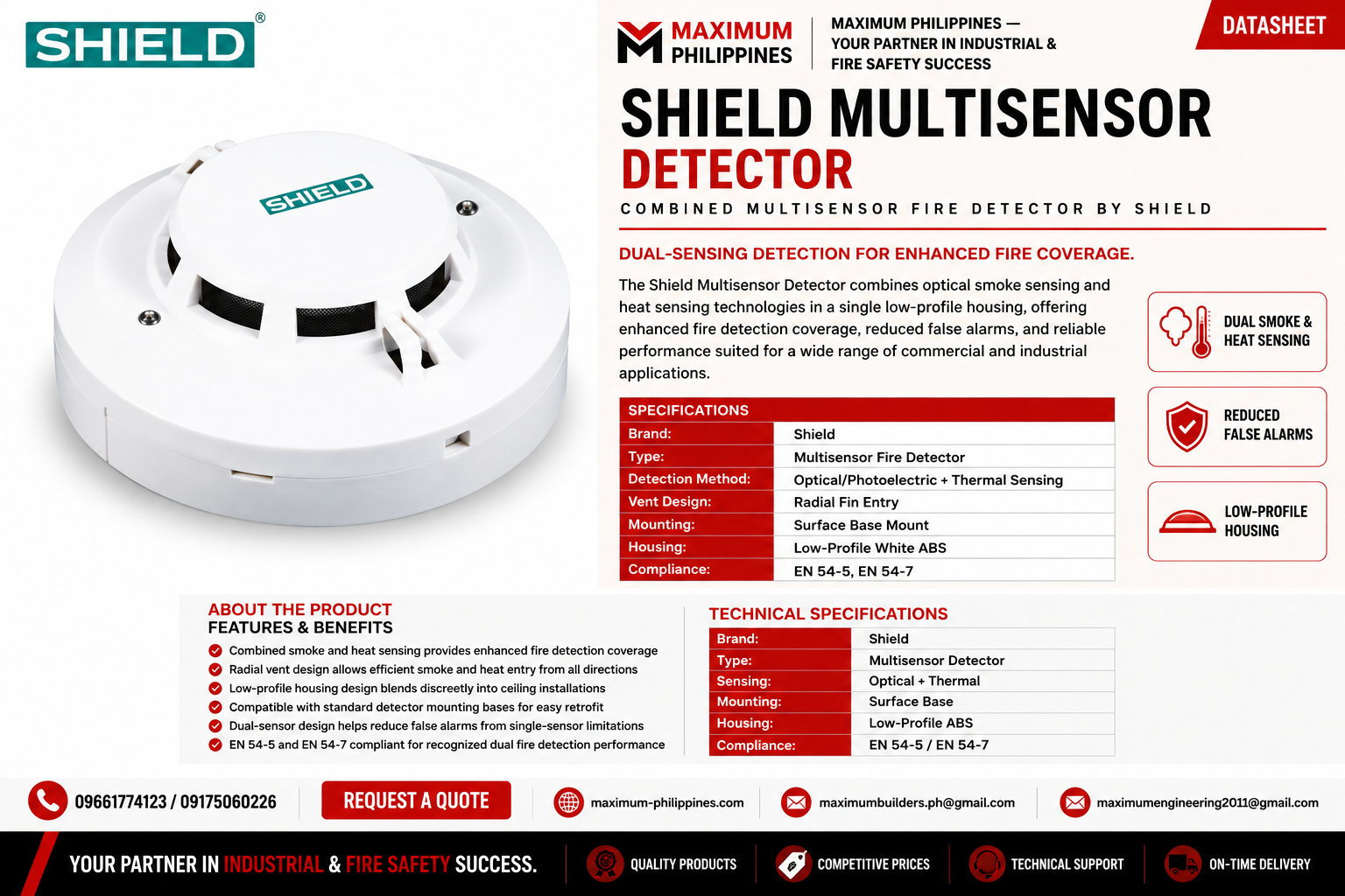 Shield Multisensor Detector Brochure